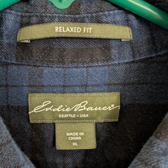 Eddie Bauer Flannel - Picture 2 of 2